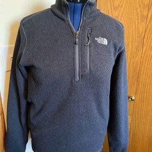 The North Face Dark Blue Quarter-Zip Sweatshirt